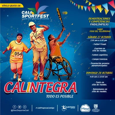 Calintegra - Todo es posible - Cali SportFest 2018