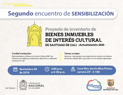 Segundo encuentro con representantes de Bienes de Interés Cultural
