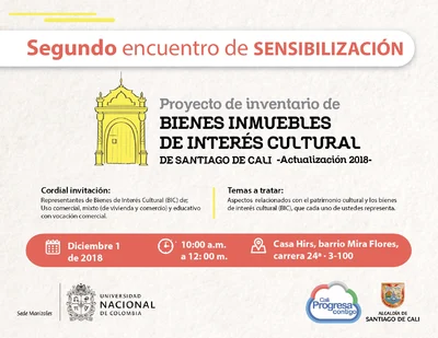 Segundo encuentro con representantes de Bienes de Interés Cultural