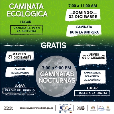 Caminata ruta de la Ermita al Zoológico 