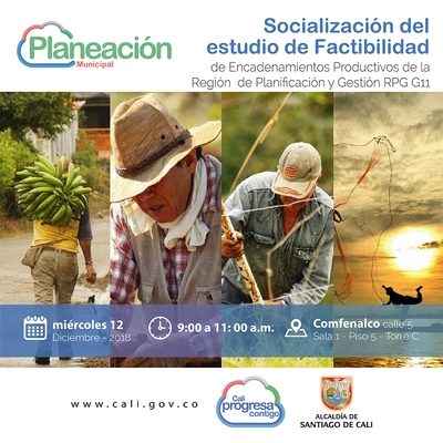 Socialización de estudio de factibilidad de encadenamientos productivos de la ciudad-región