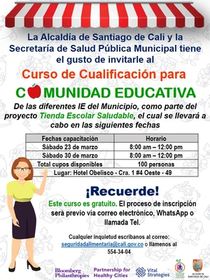 Curso de cualificación para la Comunidad Educativa del Municipio de Cali