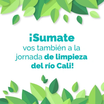 Unite por Mi Cali Bonita a limpiar el río