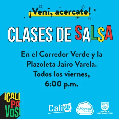 Cali pa vos: ¡clases de salsa gratis!