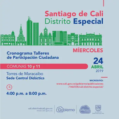Talleres de Participación Ciudadana Comunas 10 y 11