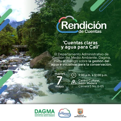 Rendición de Cuentas: Cuentas claras y agua para Cali.