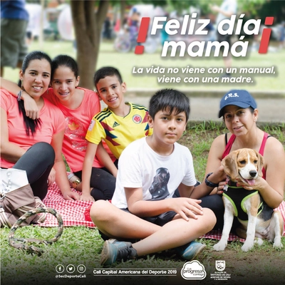 Feliz día mamá -  La vida no viene con un manual, viene con una madre