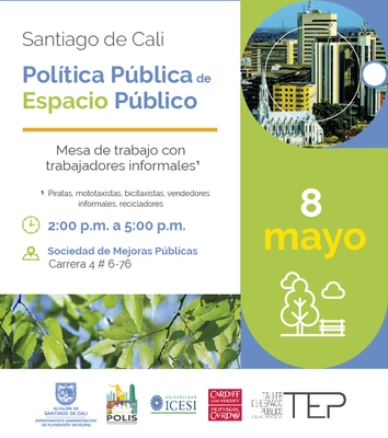 Mesa de trabajo con trabajadores informales