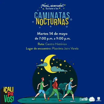 Caminata nocturna ruta Centro Histórico
