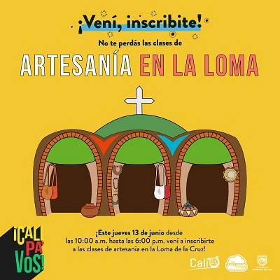 Clases de Artesanías en la Loma