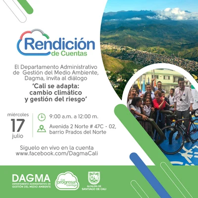 Rendición de Cuentas - Cambio climático y gestión del riesgo