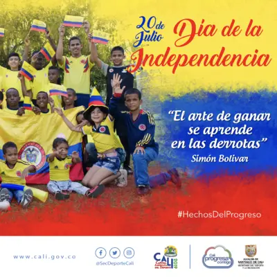 20 de julio Día de la independencia