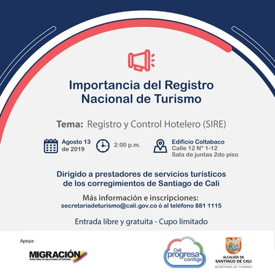 Importancia del Registro Nacional de Turismo