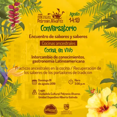 Conversatorio Encuentro de Sabores y Saberes - Cocinas Ancestrales 