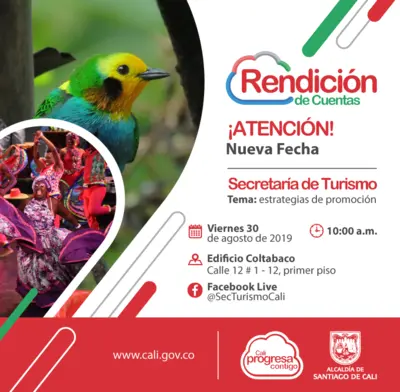 Invitación a la segunda Rendición de Cuentas