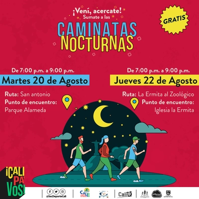 Caminata nocturna ruta San Antonio