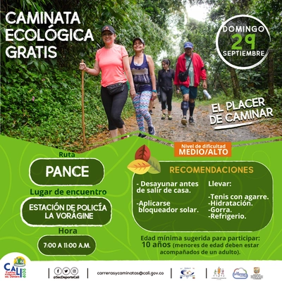Caminata Ecológica ruta Pance