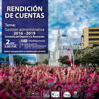 Rendición de cuentas Gestión administrativa 2016-2019