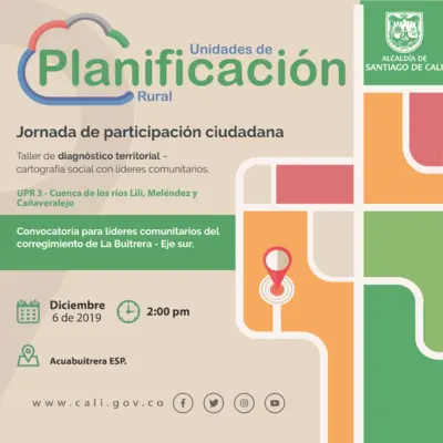 Taller de diagnóstico territorial - La Buitrera - Eje sur (UPR 3)