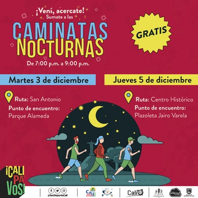 Caminata nocturna ruta San Antonio