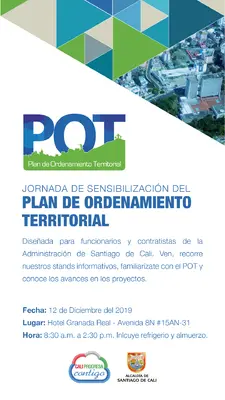 Jornada de sensibilización del POT