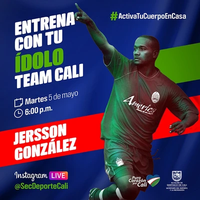 Entrena con tu ídolo - Jersson González  TeaM Cali