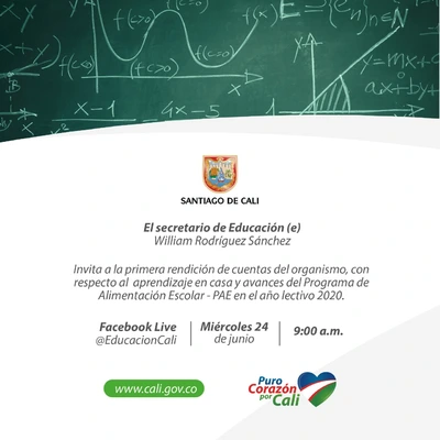 Primera Rendición de Cuentas de la Secretaría de Educación Municipal
