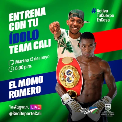 Entrena con tu ídolo - El Momo Romero