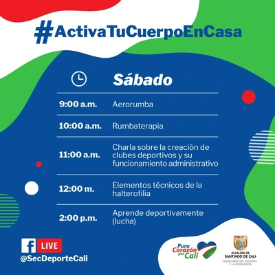 Activa tu cuerpo en casa