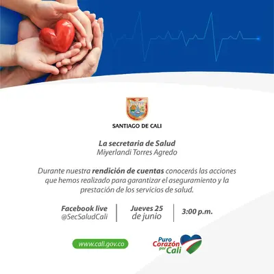 Rendición de Cuentas de Salud Pública