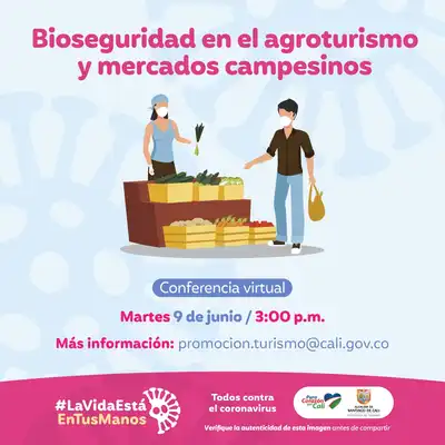 Bioseguridad en el agroturismo y mercados campesinos