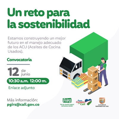 Convocatoria: Un reto para la sostenibilidad