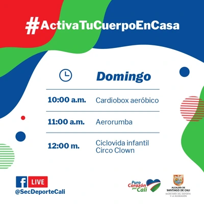 Activa tu cuerpo en casa