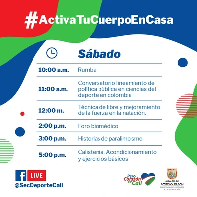 Activa tu cuerpo en casa