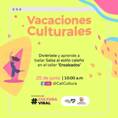 Alístate para pasar las mañanas de jueves y viernes a puro arte y diversión. Ya llegan las Vacaciones culturales