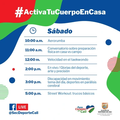 Activa tu cuerpo en casa