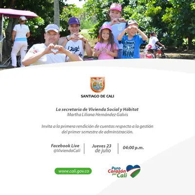 Rendición de cuentas Secretaría de Vivienda