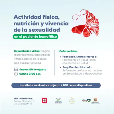 Actividad física, nutrición y vivencia de la sexualidad en el paciente hemofílico