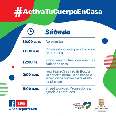 Activa tu cuerpo en casa