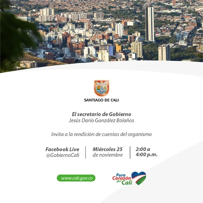 Rendición de Cuentas Secretaría de Gobierno