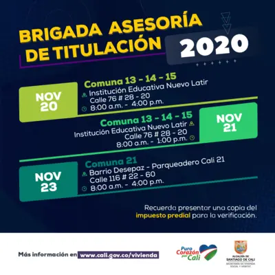 Brigada Asesoría de Titulación 
