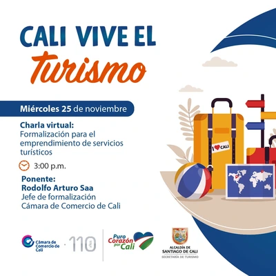 Charla Virtual: Formalización para el emprendimiento de servicios turísticos