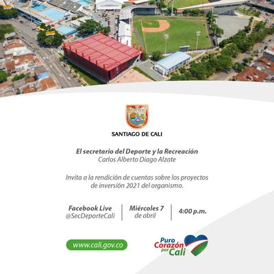 Primera rendición de cuentas de la Secretaría del Deporte y la Recreación 2021