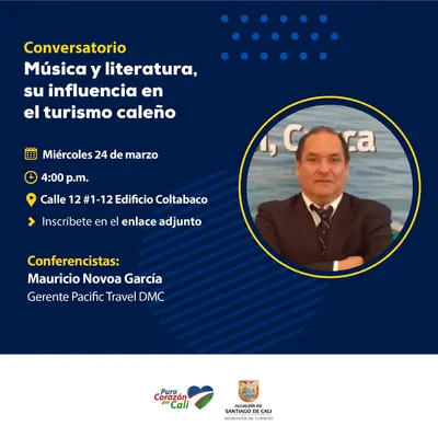 Música y literatura, su influencia en el Turismo Caleño