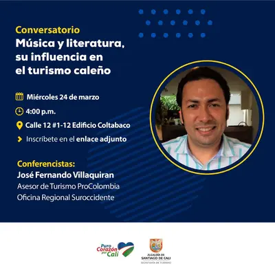 Música y literatura, su influencia en el Turismo Caleño