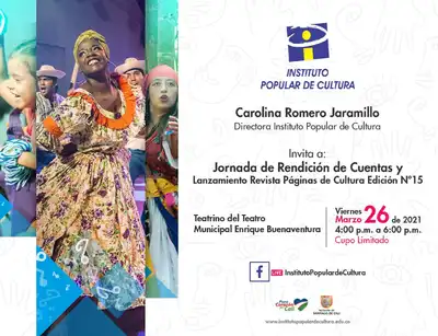 Jornada de Rendición de cuentas del Instituto Popular de Cultura y Lanzamiento Revista Páginas de Cultura N° 15
