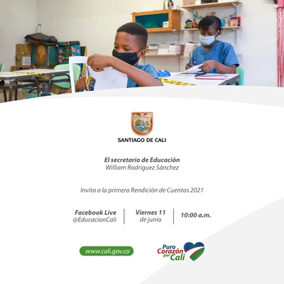 Primera Rendición de cuentas de la Secretaría de Educación 2021