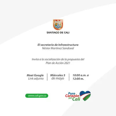 Invitación Socialización Plan de Acción 2021