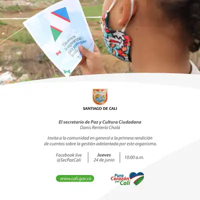 Primera jornada de Rendición de Cuentas 2021 Secretaría de Paz y Cultura Ciudadana