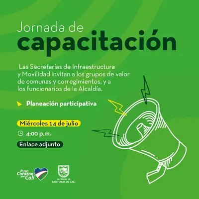 Capacitación en Planeación Participativa.